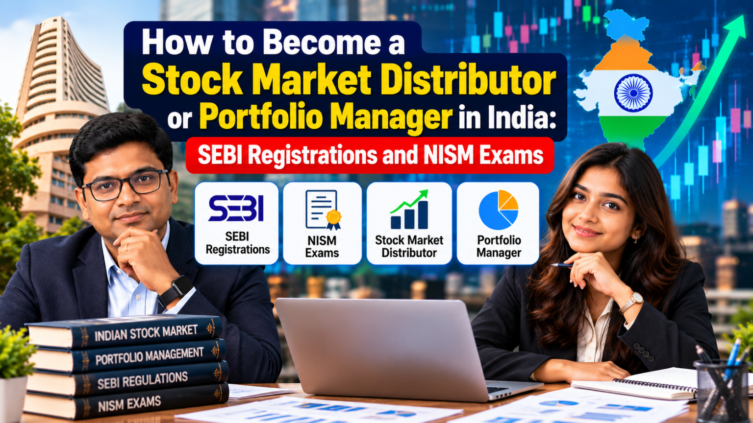 How to Become a Stock Market Distributor or Portfolio Manager in India – SEBI Registration and NISM Exam